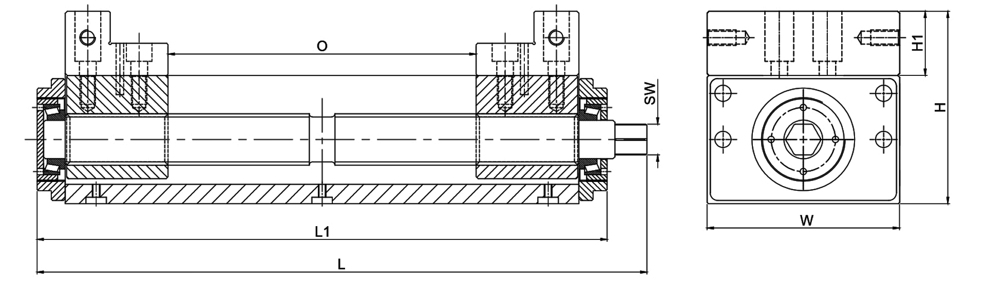 Self Centering Vises System - mechanical