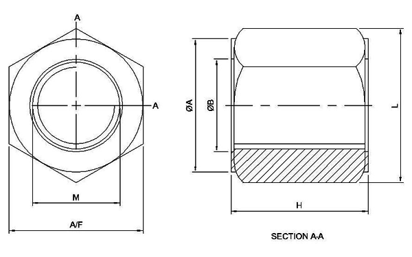   Special Hex Nut